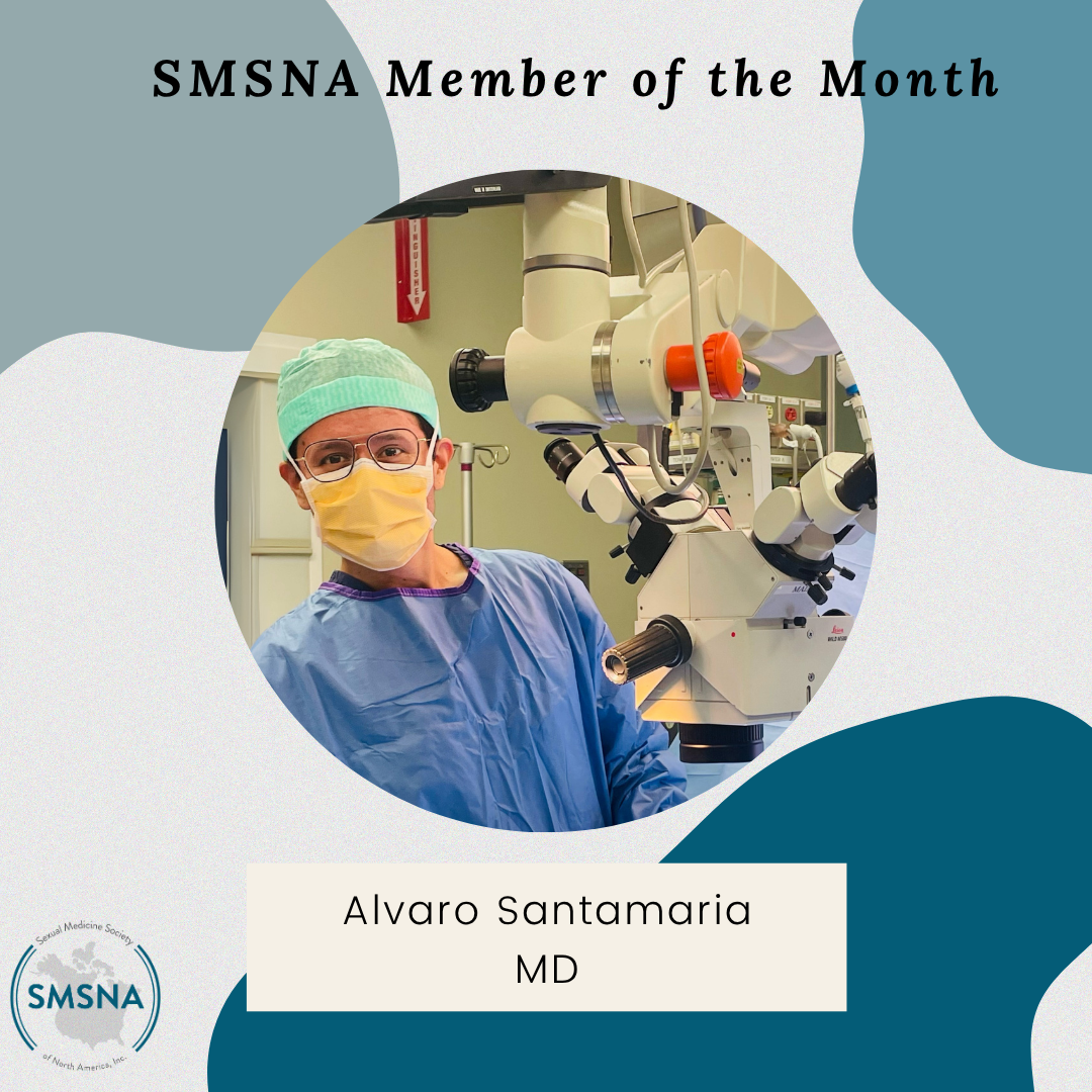 SMSNA August Member of the Month: Alvaro Santamaria, MD